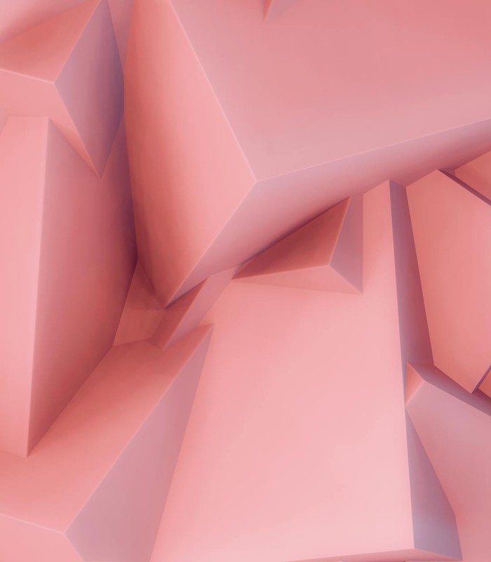 Creative abstract image featuring pink geometric shapes with a modern and artistic touch.